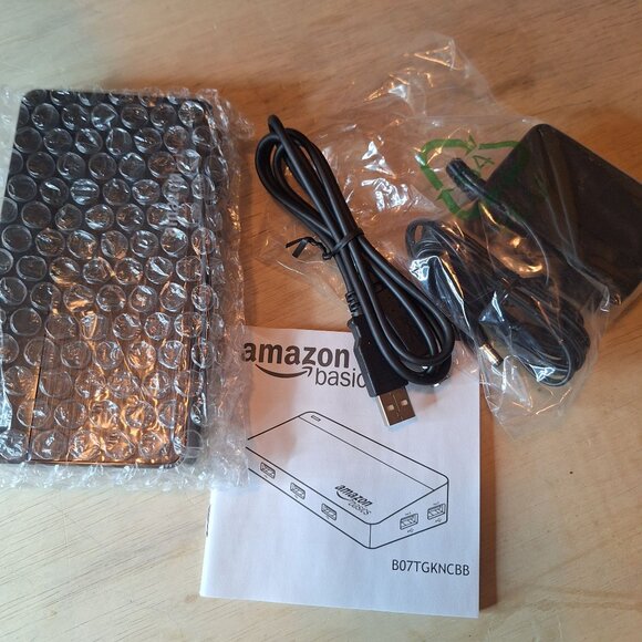 USB 10 Port Hub 5V Power Adapter Computer Accessory B07TGKNCBB - Picture 2 of 9